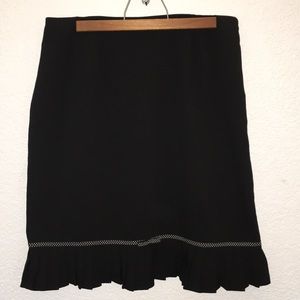 Black dress skirt